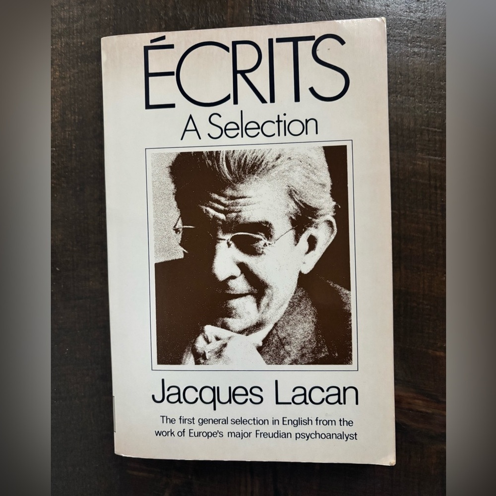 Écrits: A Selection by Jacques Lacan - paperback